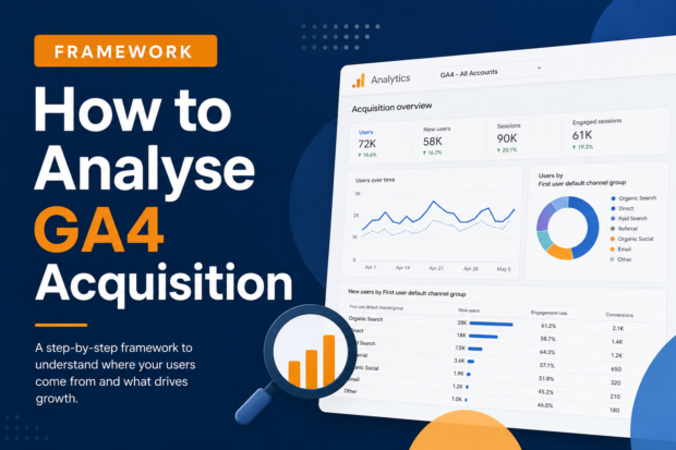 How to Analyse GA4 Acquisition